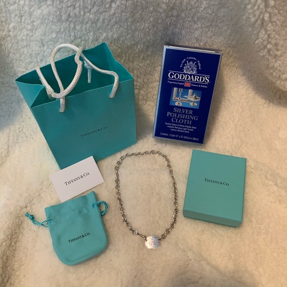 Tiffany & Co. Jewelry - TIFFANY RETURN TO TIFFANY OVAL DOG TAG NECKLACE